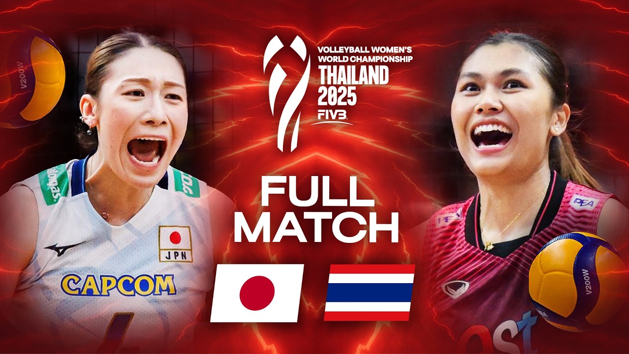 Japan 🇯🇵 vs. Thailand 🇹🇭 - World Championships 2025 | Full Match
