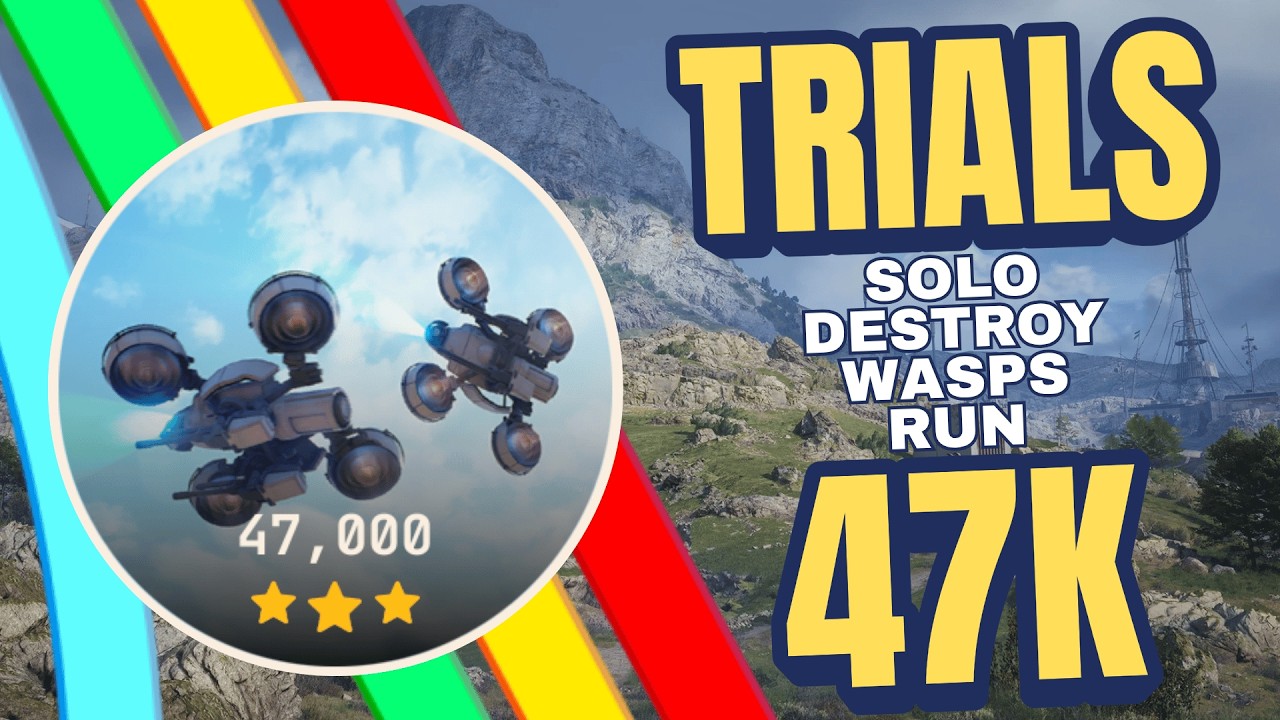 Solo Destroy Wasps Run 47K | ARC Raiders