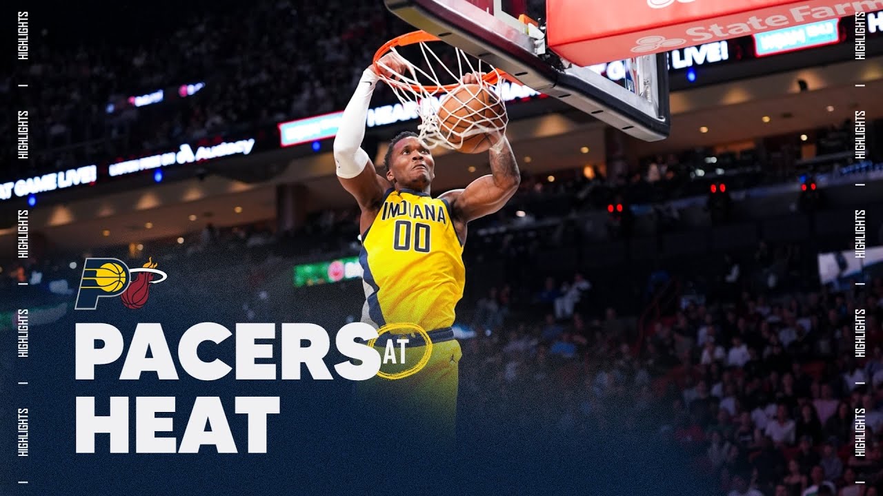 Indiana Pacers Highlights at Miami Heat | December 27, 2025