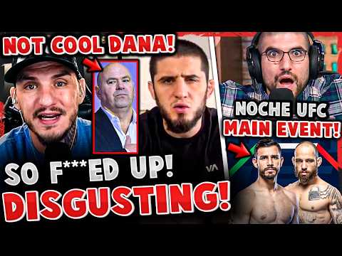 MMA Community FURIOUS w/ Dana White after "DISGUSTING" POST! MAIN EVENT ANNOUNCED! Islam Makhachev