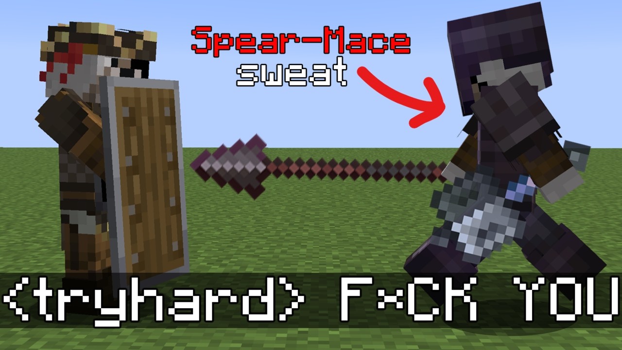 Ragebaiting Spear-Mace PvPers