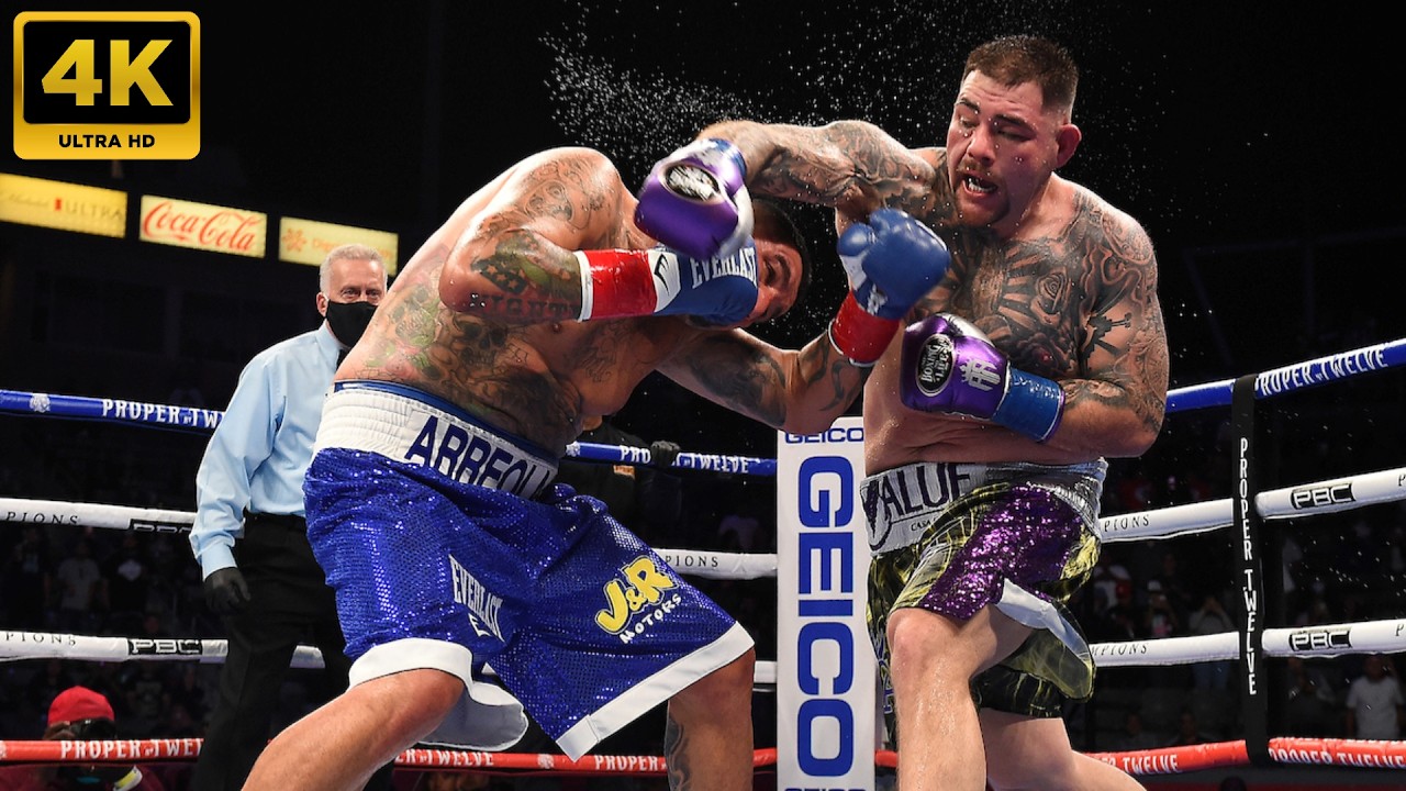 Andy Ruiz VS. Chris Arreola | 4K - FULL HIGHLIGHTS #boxing #sports #combat