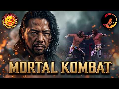 WWE2k25 | New Japan Pro Wrestling | Mortal Kombat background