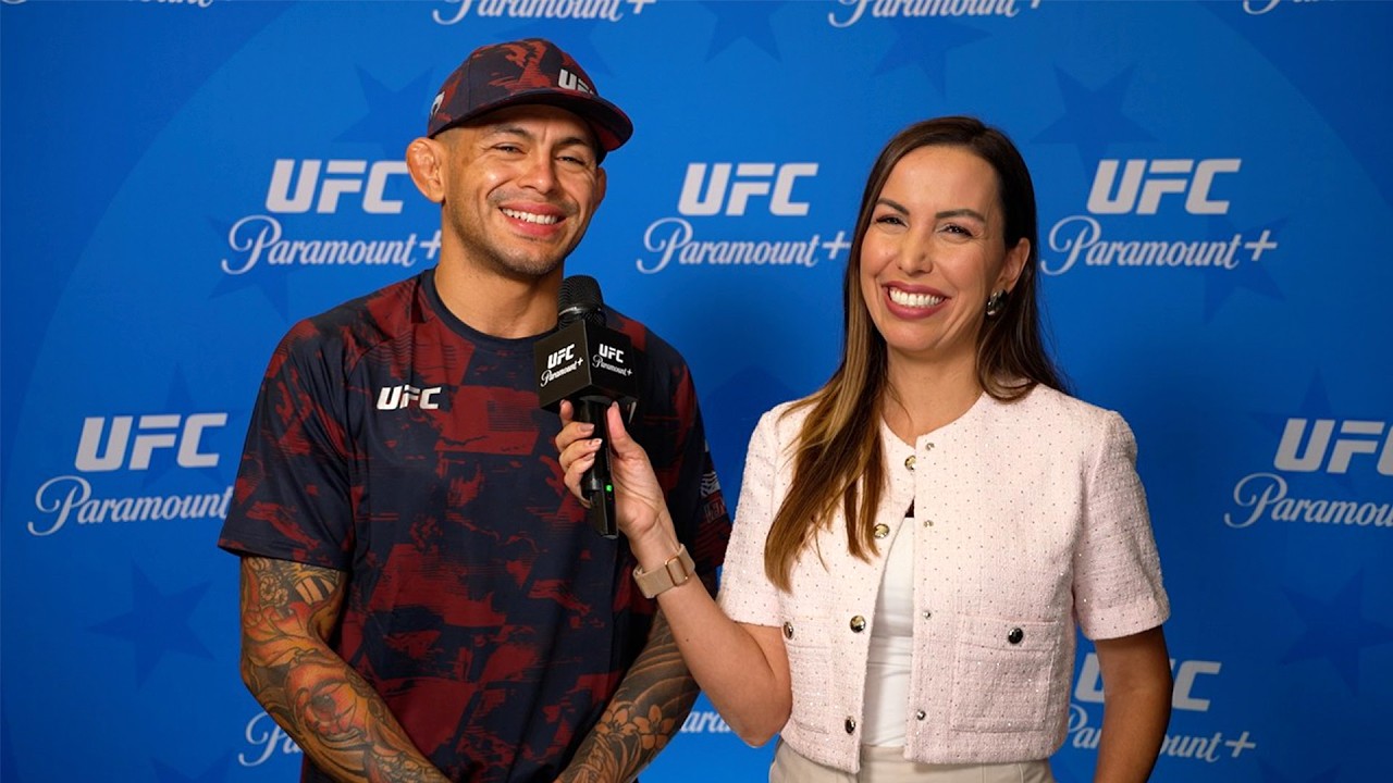 Diego Ferreira: "Quero mostrar que tenho muita lenha para queimar" | UFC Vegas 120 background