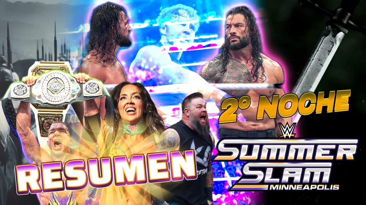 WWE SUMMERSLAM 2026 (2º NOCHE) REVIEW background
