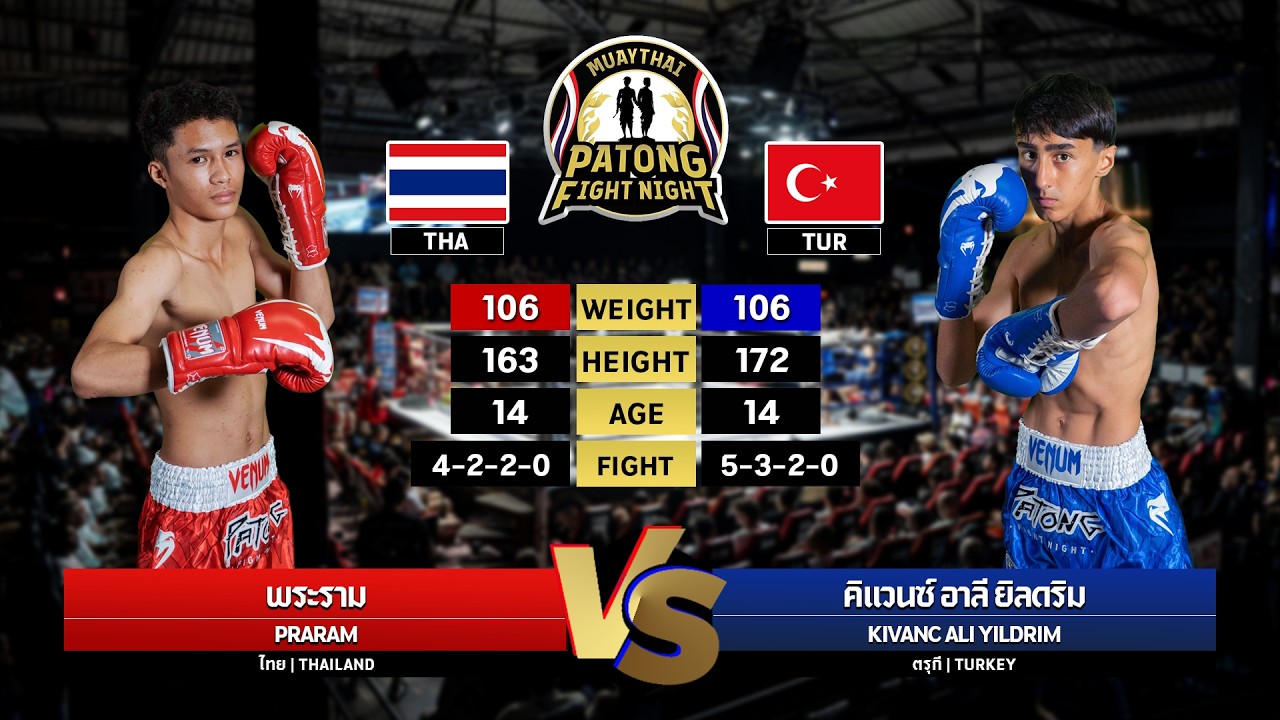 Phra Ram Bangtao Muay Thai & MMA VS Kivanc Ali Yildrim Turkey Patong Fight Night August 6, 2026
