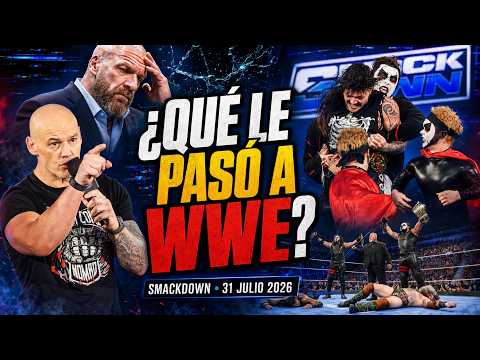 ¿Qué le pasó a WWE? El preocupante SmackDown de hoy 31/07/26 || UKEWRESTLING
