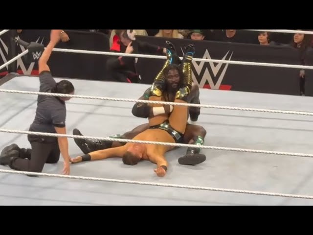 The Miz vs Oba Femi Full Match - WWE Live 8/6/2026
