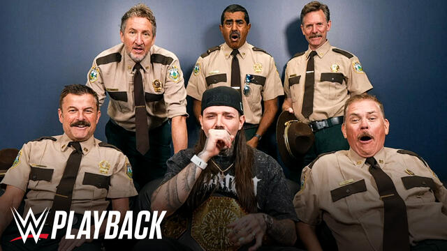 Dirty Dom & Super Troopers watch outrageous wrestling moments: WWE Playback
