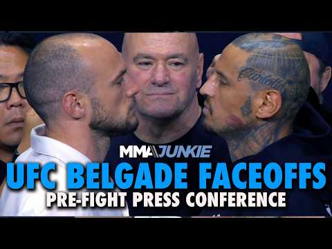 UFC Belgrade press conference faceoffs: Uros Medic vs. Daniel Rodriguez