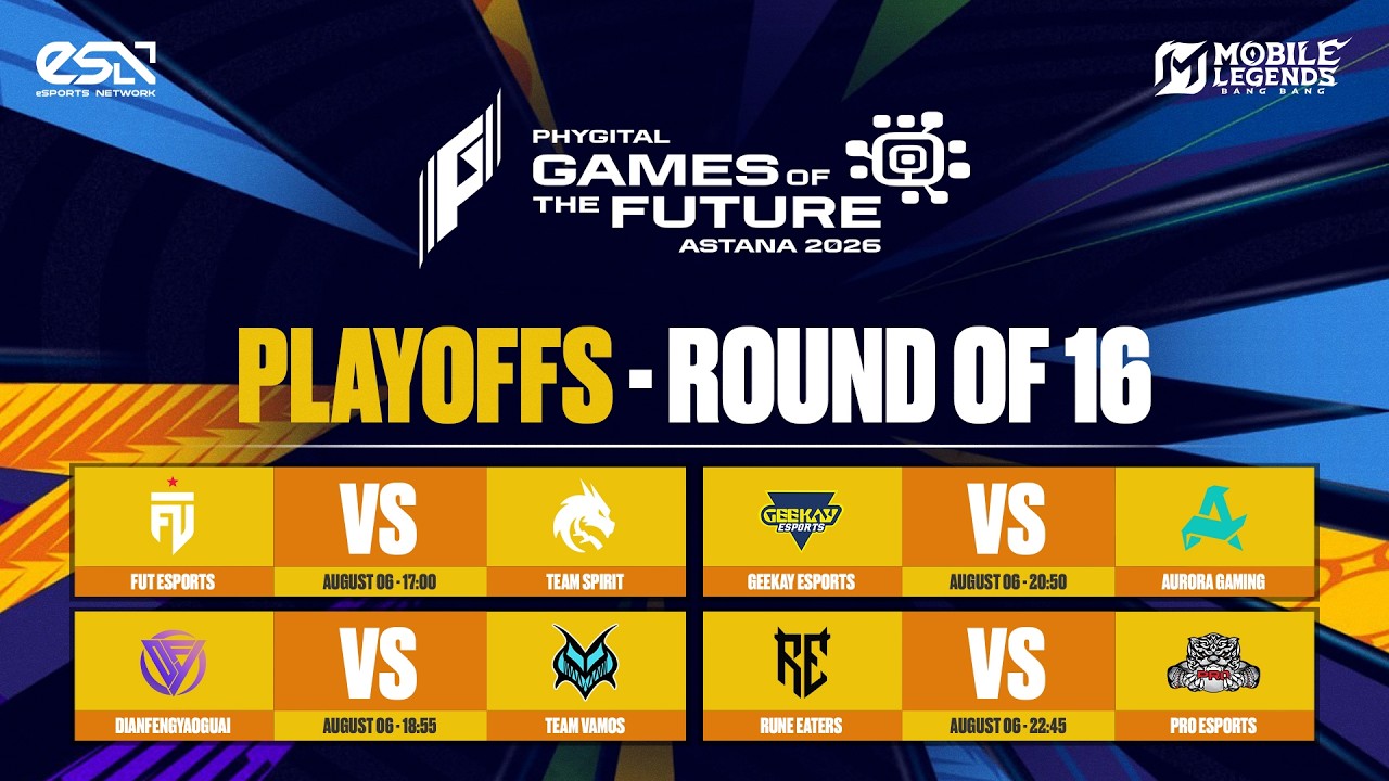MN | Games Of The Future 2026 MLBB - Playoffs - Day 1