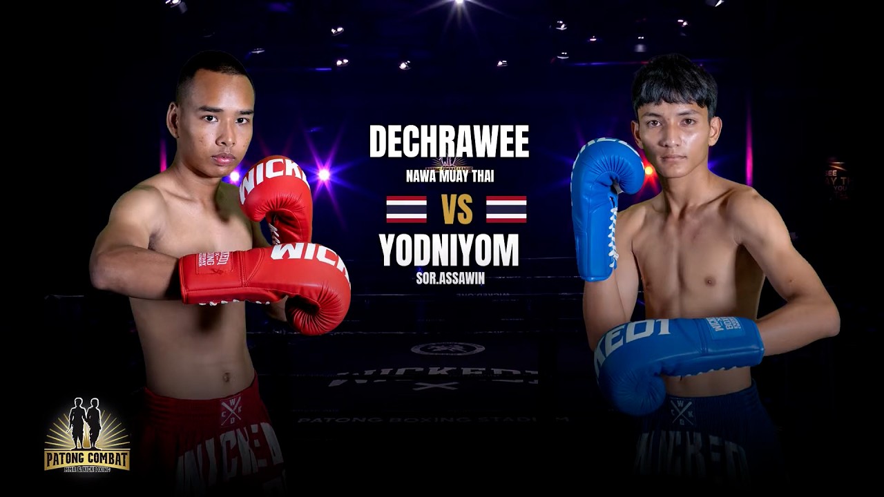 Decharawee Navy Andaman VS Yodniyom Sor. Atsanee Patong Combat Wednesday, August 5, 2026 background