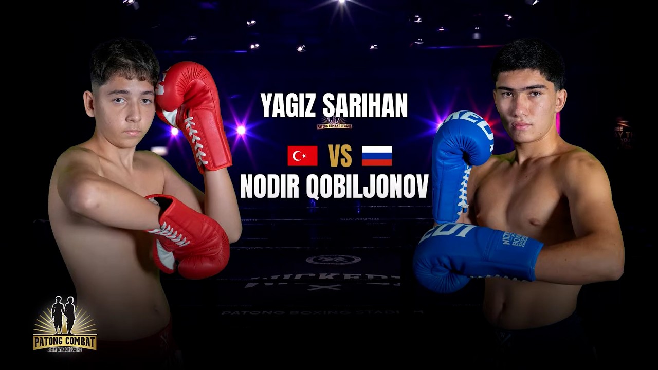 Yagiz Sarihan Turkey VS Nodir Qobiljonov Suleiman Muay Thai Patong Combat Wednesday, August 5, 2026 background