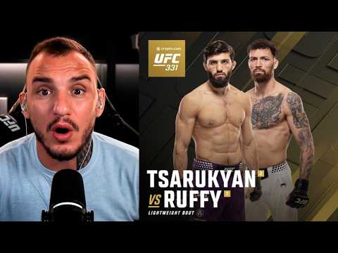 INACREDITÁVEL! RUFFY RECEBE UMA CHANCE DE OURO CONTRA ARMAN TSARUKYAN! UFC 331 CARD ABSURDO!