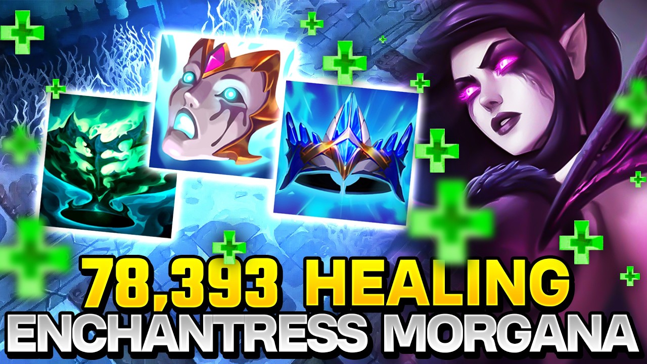 I turned Morgana into a HEALER! This is the most BROKEN and FUN build! | ARAM Mayhem Gameplay