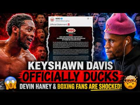 Keyshawn Davis Officially Ducks Devin Haney and Boxing Fans Are FURIOUS!