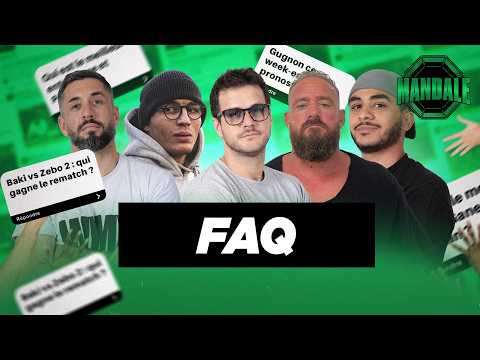đ„ Parnasse Ă l'UFC, Baki vs Zebo, Doumbe : Mandale rĂ©pond Ă vos questions (MMA)