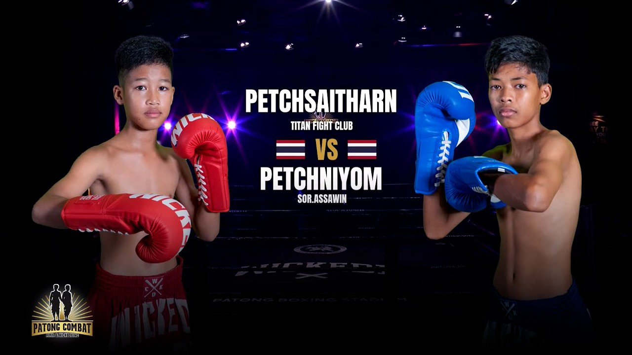Petchsaithan Titan Fight Club VS Petchniyom Sor. Atsanee Patong Combat Wednesday, August 5, 2026 background