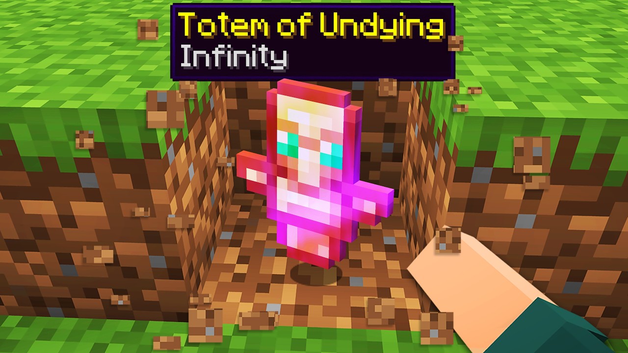 Minecraft, but Every Drop is Infinite...