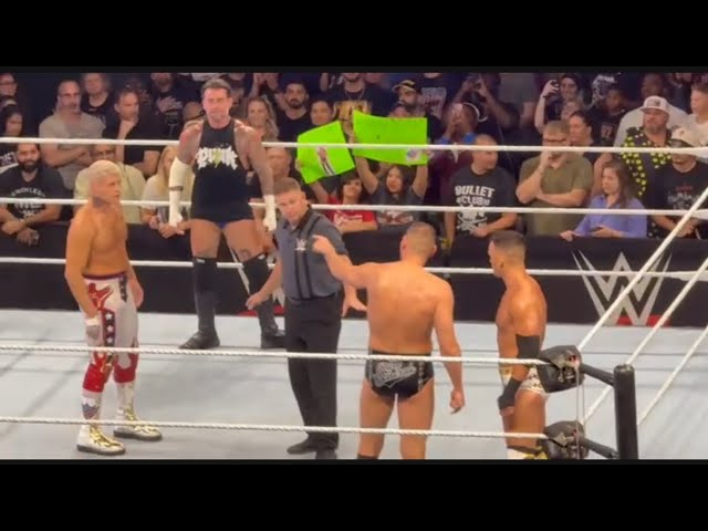 Cody Rhodes & CM Punk vs Gunther & Ricky Saints Full Match - WWE Live 8/6/2026