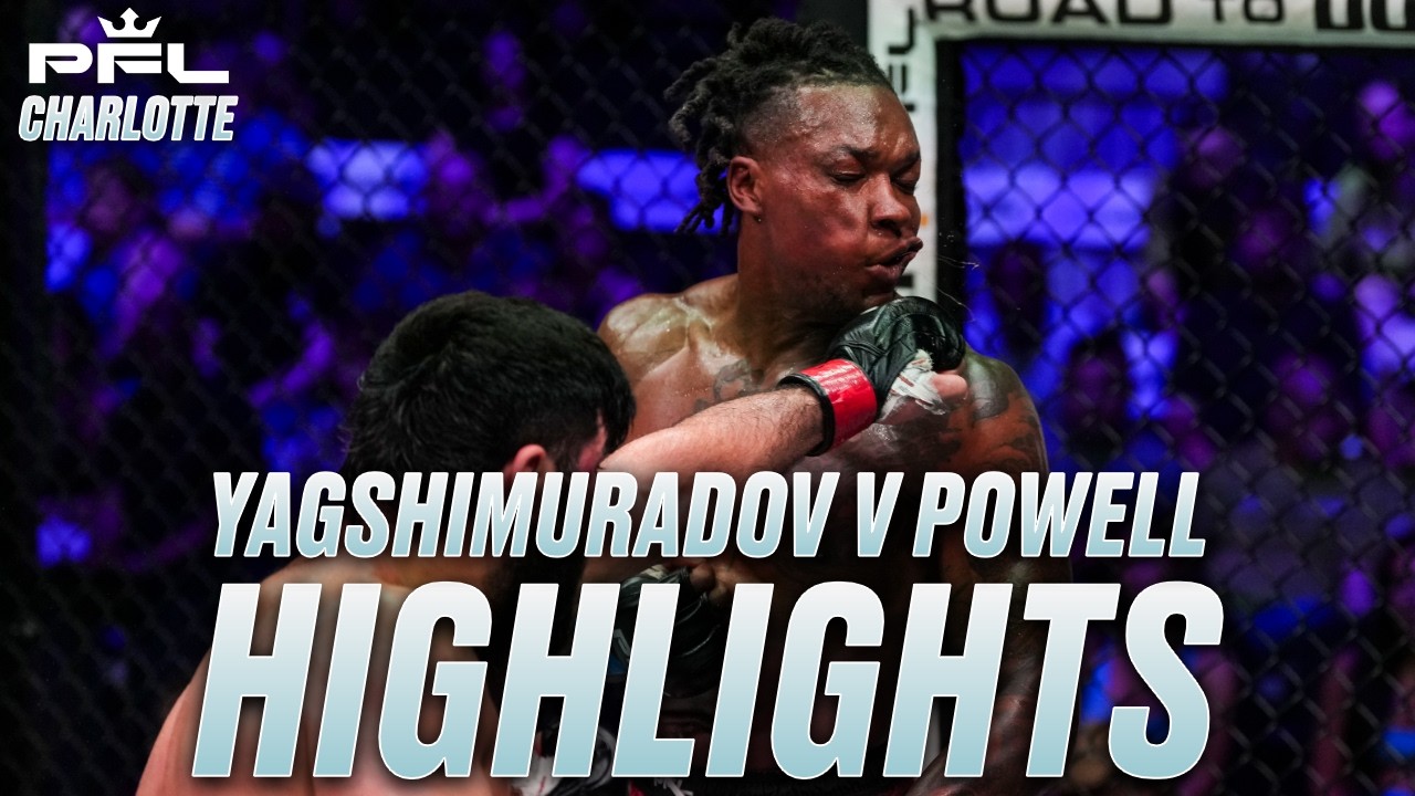 The crowd was UPSET π DOVLET YAGSHIMURADOV vs. SIMEON POWELL - Fight Highlights | PFL Charlotte