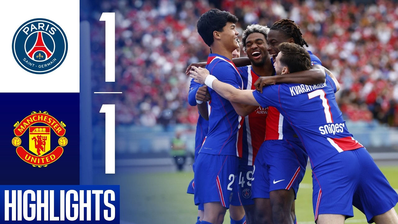 PARIS 1-1 MANCHESTER UNITED I LE RÉSUMÉ