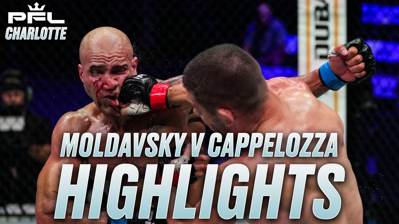 NASTY low kicks! 😮 | Valentin Moldavsky vs. Bruno Cappelozza - Fight Highlights