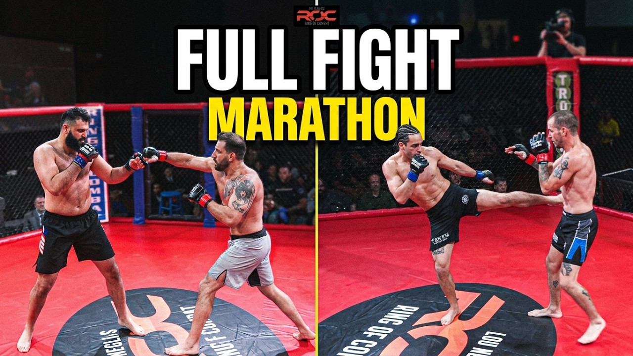 Lou Neglia's Ring of Combat 90: FULL FIGHT MARATHON