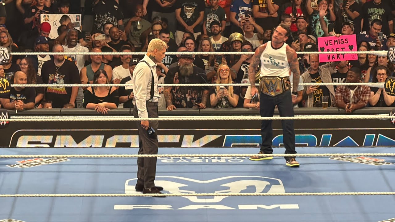 CM Punk confronts Cody Rhodes - WWE Smackdown 8/7/2026