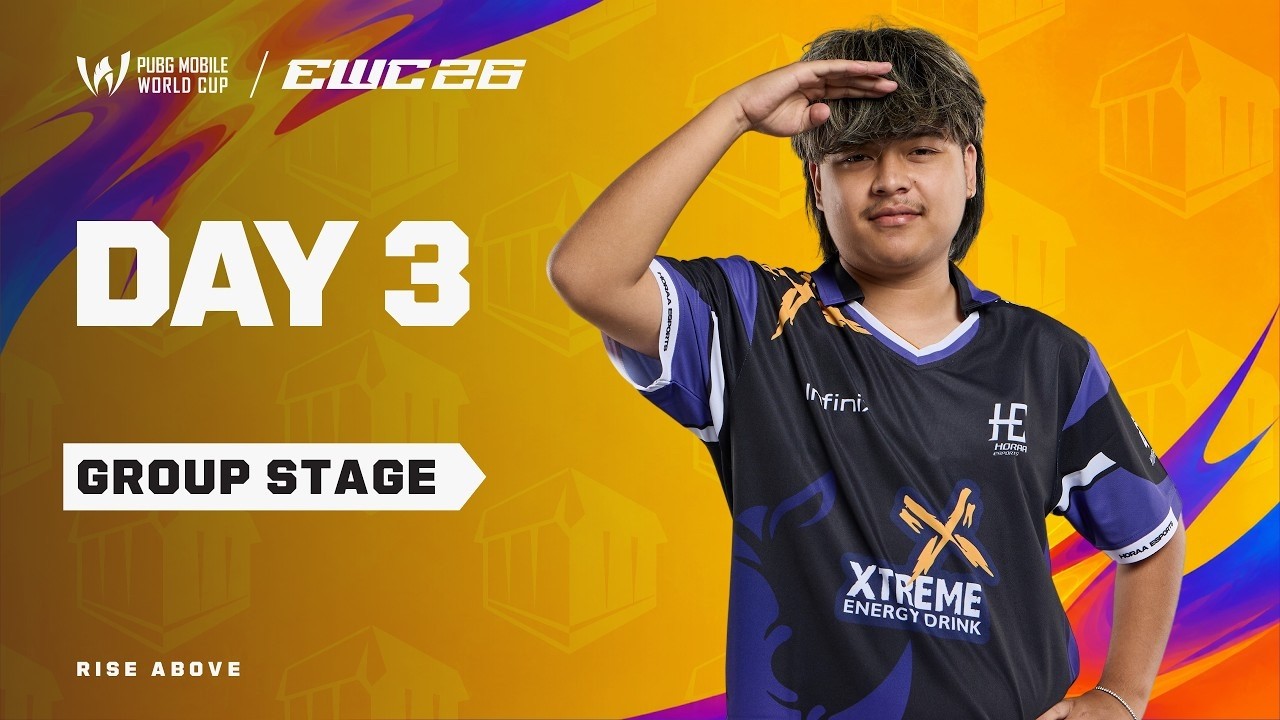 EWC x PUBG Mobile World Cup | Group B Day 1 background