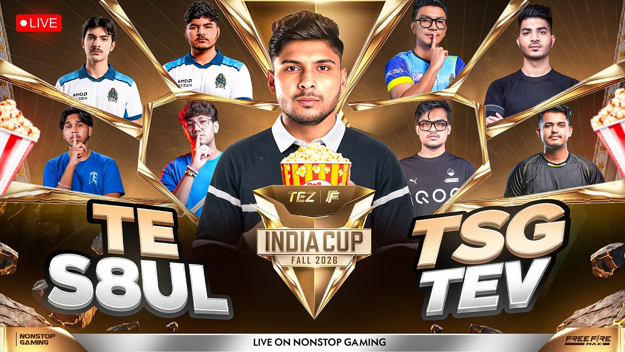 FFMIC 2026 FALL GRP-B WATCH PARTY 🥶 || S8UL vs TE vs TSG vs TEV #iQOO #iQOOZ11
