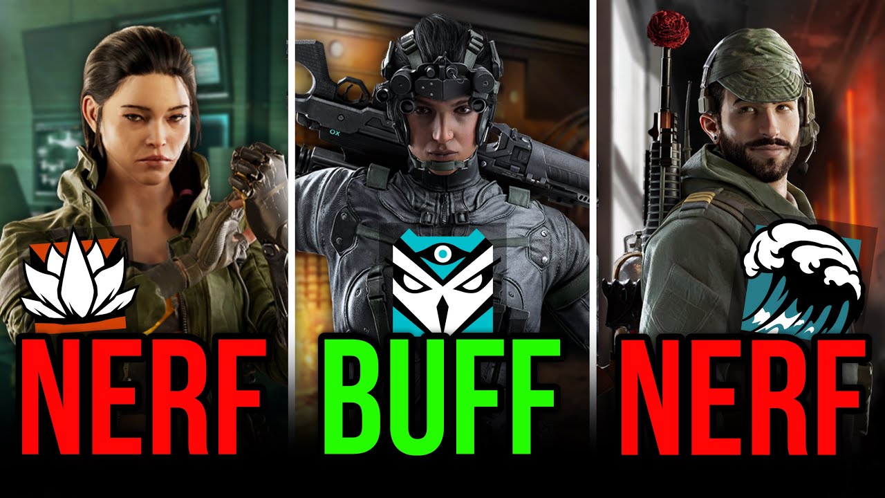 Y11S3 Kali BUFF, Aruni Nerf, Tubarao Nerf & More! Rainbow Six Siege News