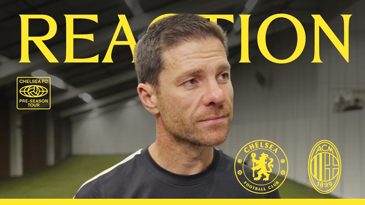 ALONSO reacts post-Milan | Chelsea 3-0 AC Milan | Pre-Season 2026/27