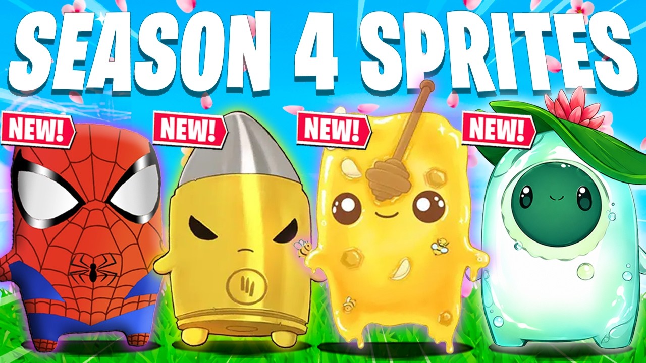 Fortnite's *NEW SEASON* SPRITES Look INSANE