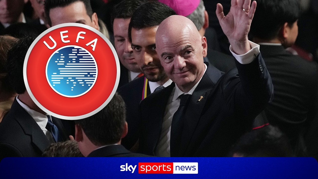 UEFA aware of allegation that European football's governing paid off alleged mistress of Infantino