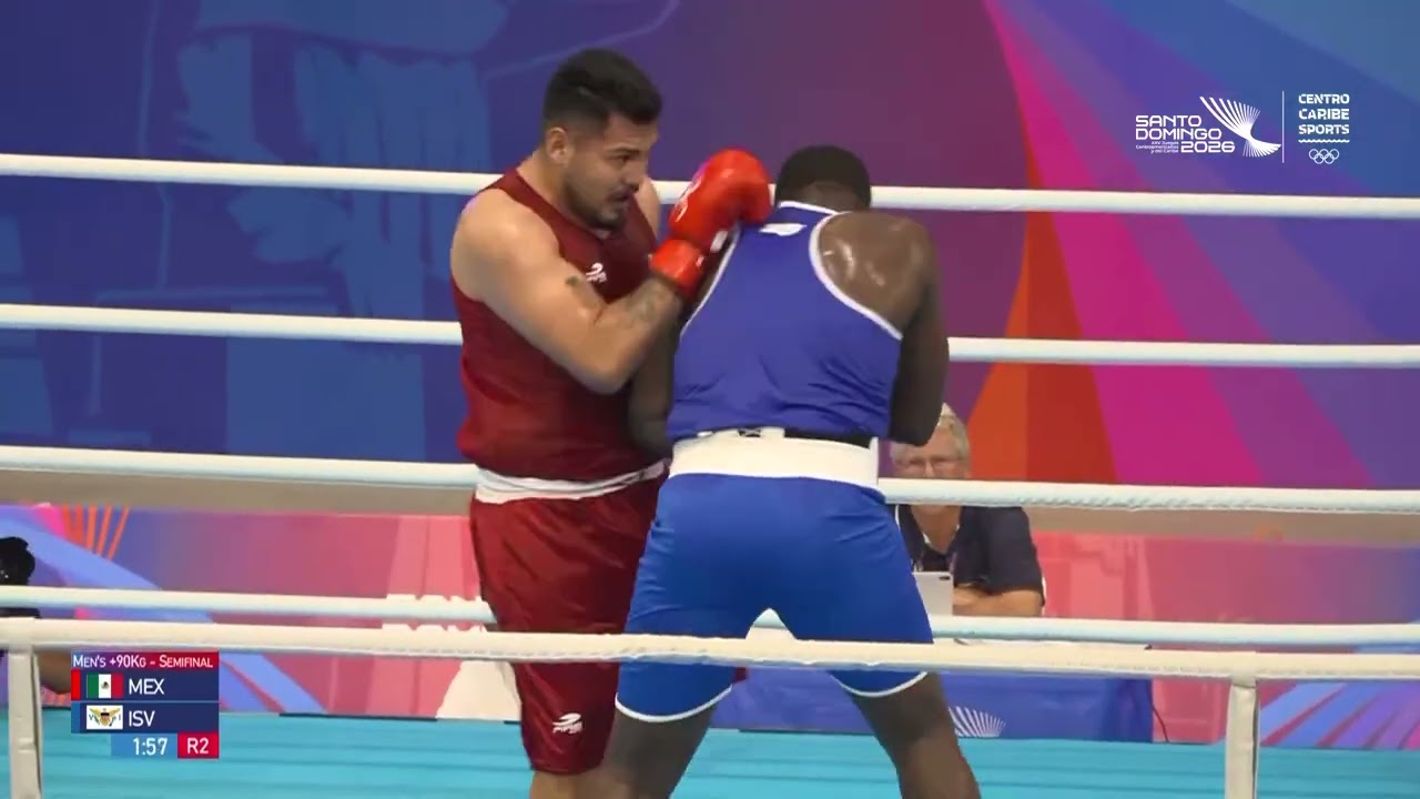 Javier Cruz (MEX) vs. Ke-ion Gabriel (ISV) CACGs 2026 SF's (90+kg)