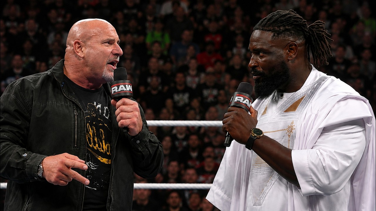 WWE Goldberg Returns & Confronts Oba Femi, Monday Night Raw Latest Highlights