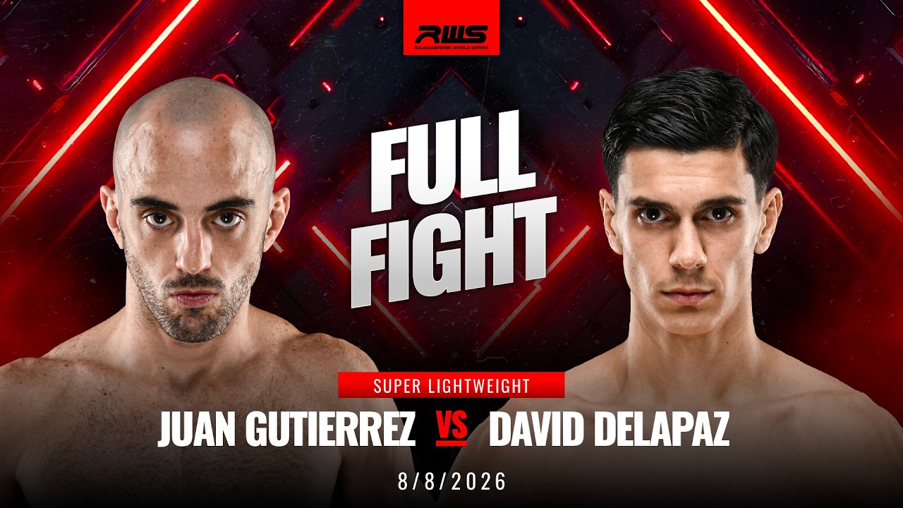 Full Fight l Juan Gutierrez vs David Delapaz l ฮวน กูเตียร์เรซ vs เดวิด เดลาปาซ l RWS
