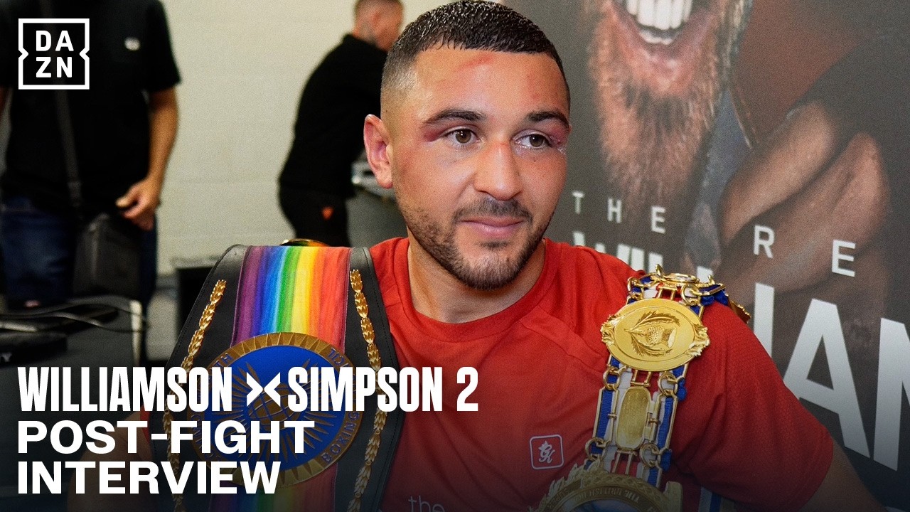 Callum Simpson eyes World Title in 2027 | Troy Williamson vs. Callum Simpson | Post-Fight Interview