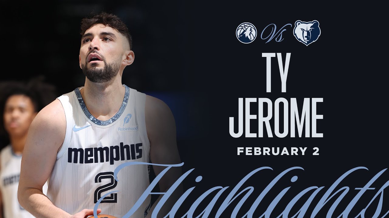 Ty Jerome Highlights vs. Minnesota Timberwolves background