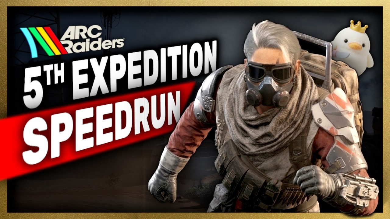 SPEEDRUNNING the 5th Expedition Project in 1 Hour? - ARC Raiders