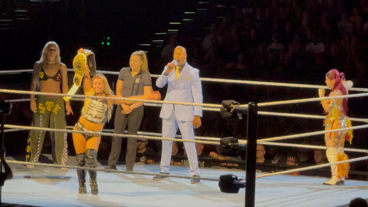 Liv Morgan vs Iyo Sky vs Sol Ruca vs Lyra Valkyria FULL MATCH - #WWE Live Event
