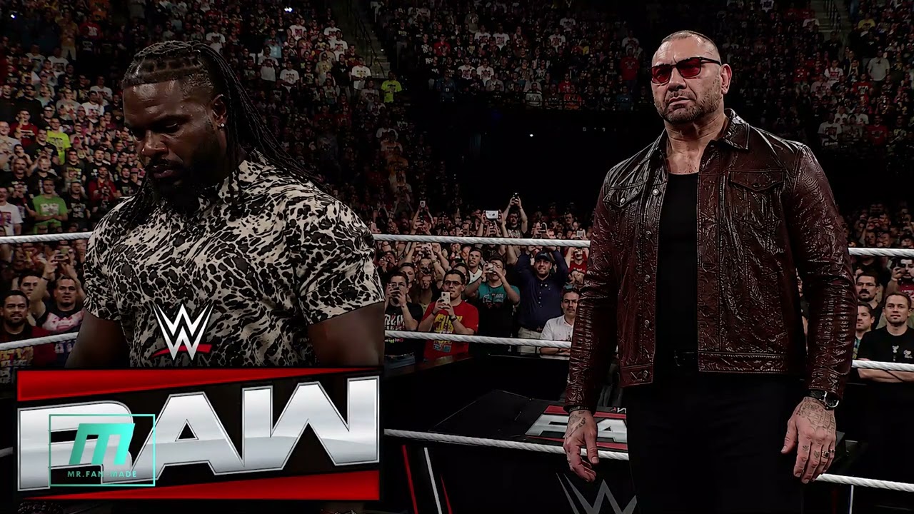 WWE Batista Returns & Attacks Oba Femi, Monday Night Raw Latest Highlights