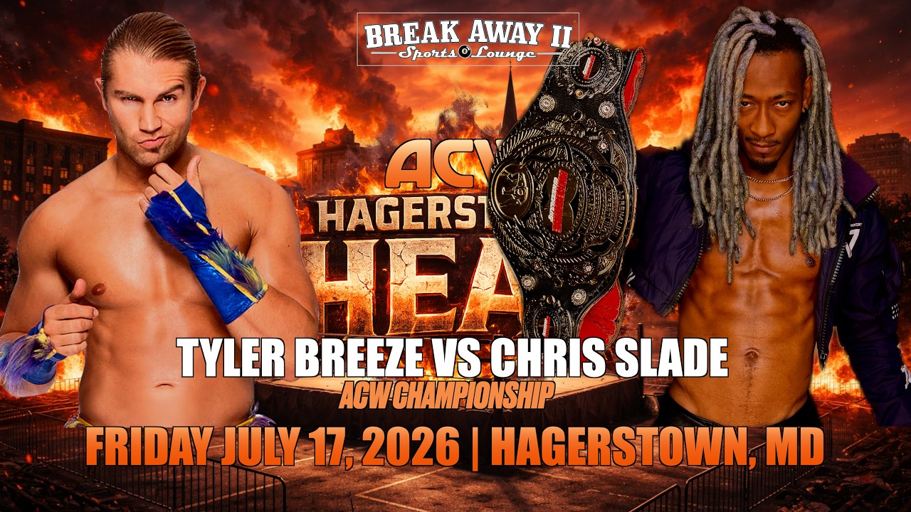Tyler Breeze vs Chris Slade, ACW Championship - #ACW Hagerstown Heat