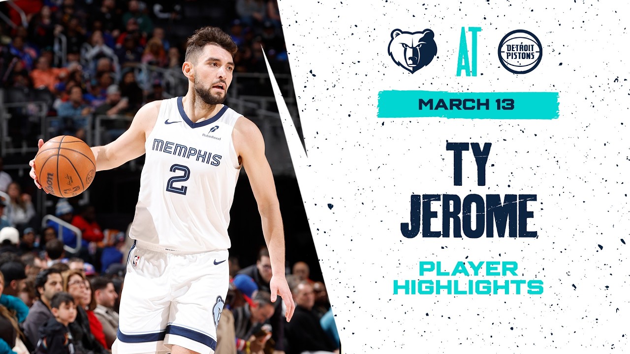 Ty Jerome Highlights vs Detroit Pistons (3/13/26)
