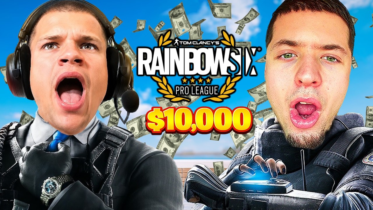 Jynxzi Makes His Pro League Debut w/ Mingo In The $10,000 T3 Tournament (Rainbow Six Siege)