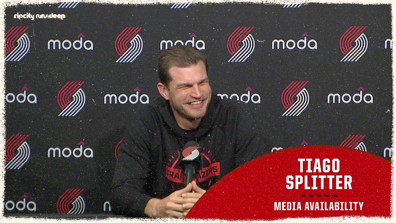 Tiago Splitter Pregame Media Availability | Trail Blazers vs Hornets | March 10, 2026 background