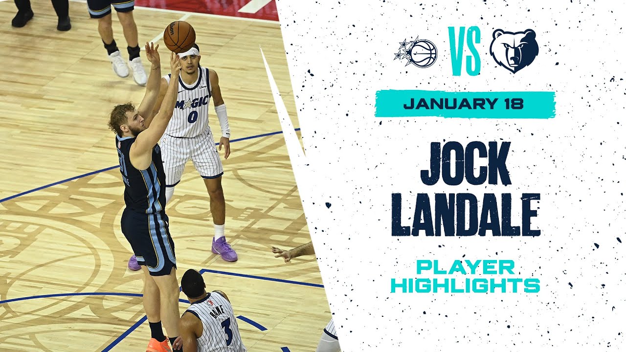 Jock Landale Highlights vs. Orlando Magic background