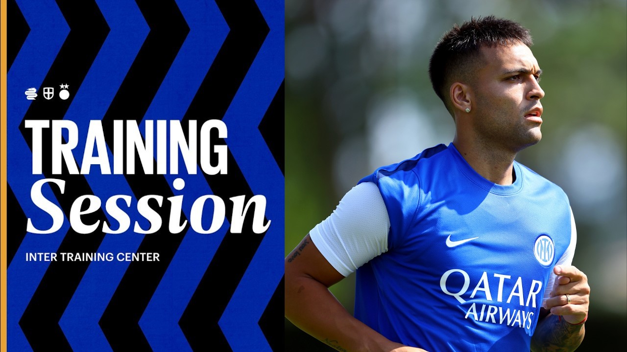 LAUTARO, THURAM E STONES AD APPIANO - LA PRE SEASON CONTINUA 🤩🔥 | TRAINING SESSION 💪 background