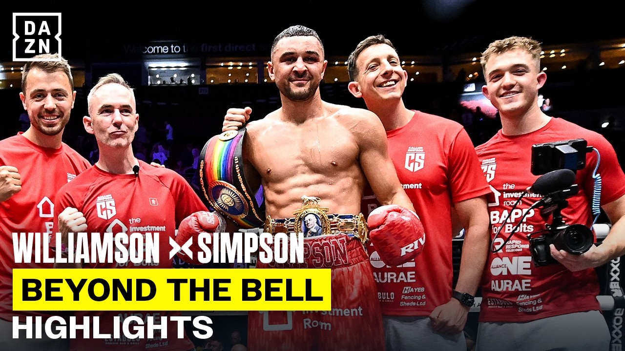 "I'd love to see a third one" Barry Jones and Tony Bellew react to Williamson vs. Simpson 2